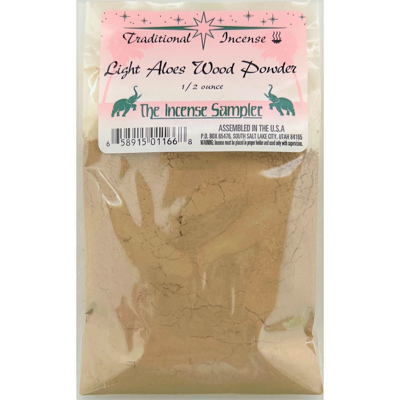 Traditional Incense - Aloes Wood Powder, Light