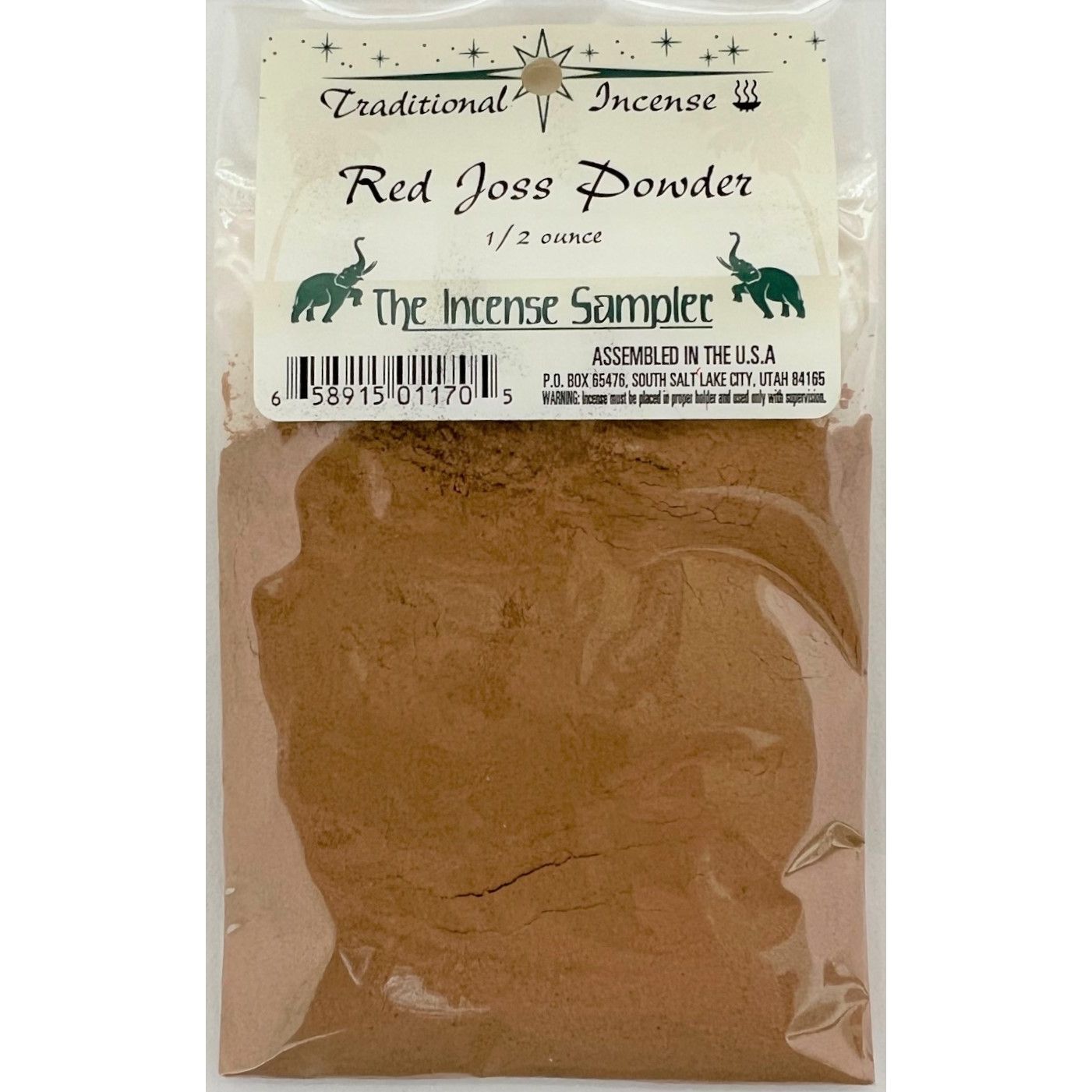 Traditional Incense - Powders, Red Joss Powder