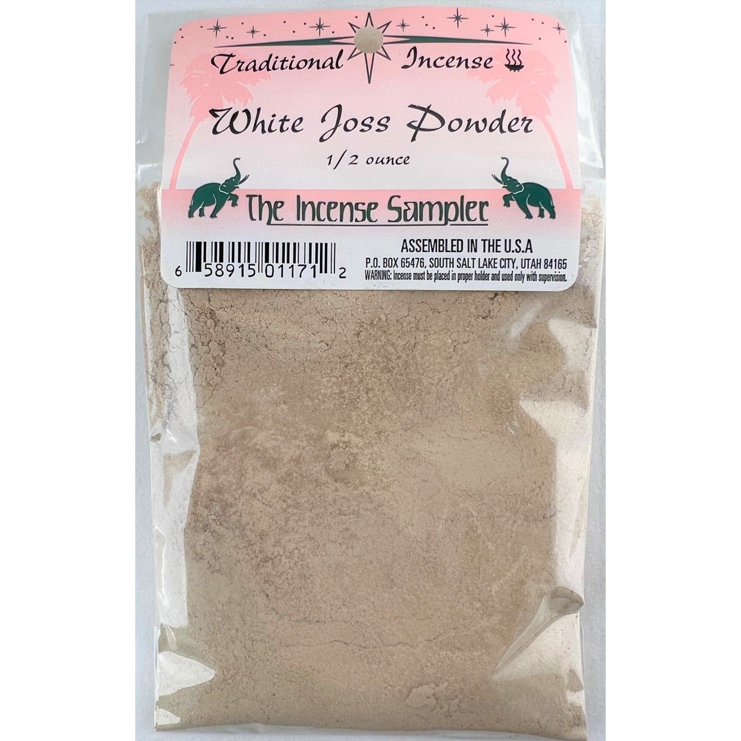 Traditional Incense - Powders, White Joss