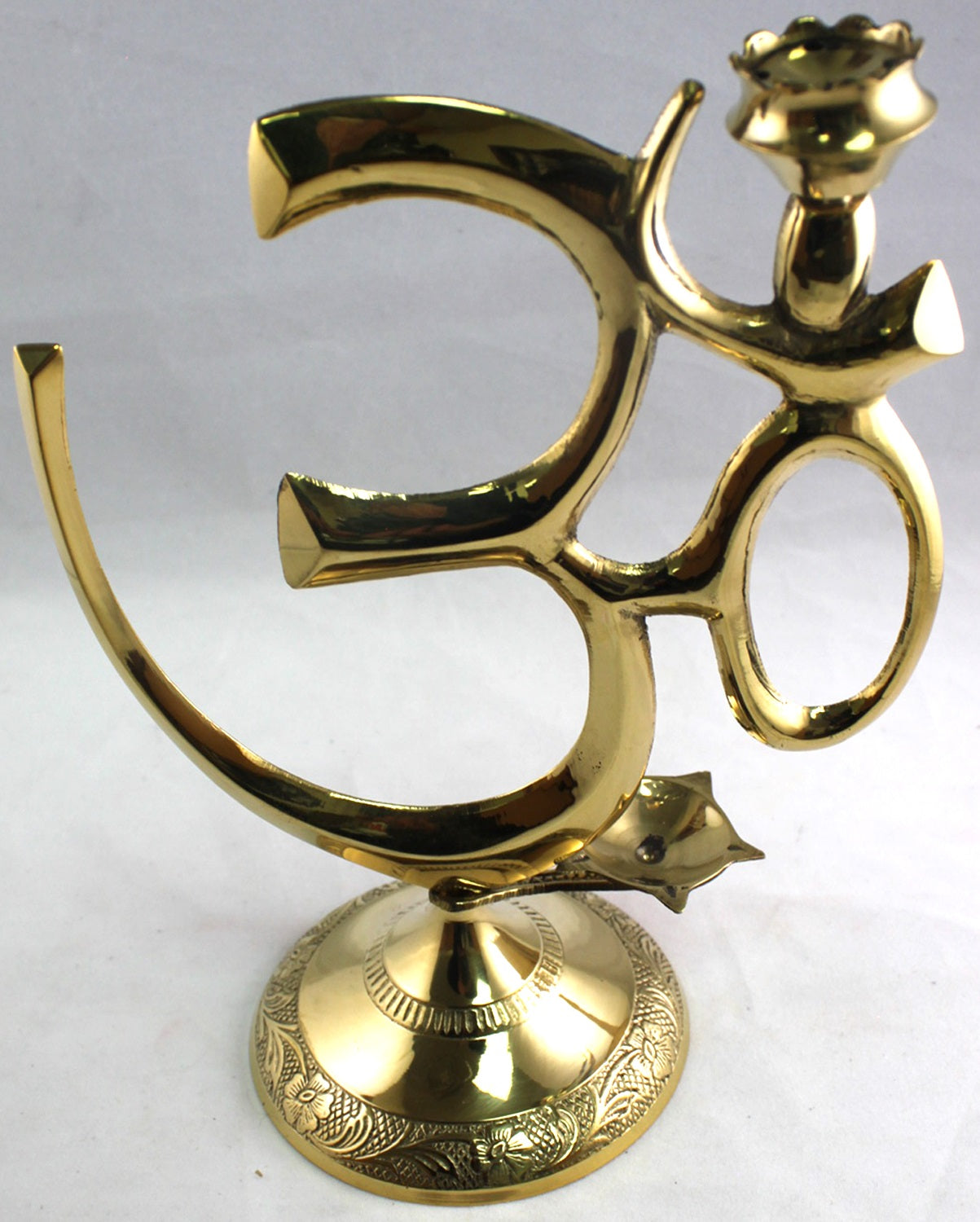 Burning Accessories - Brass Om Pedestal