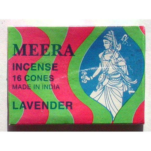 Meera Cones - Nag Champa Special Flora, MeeraLavender
