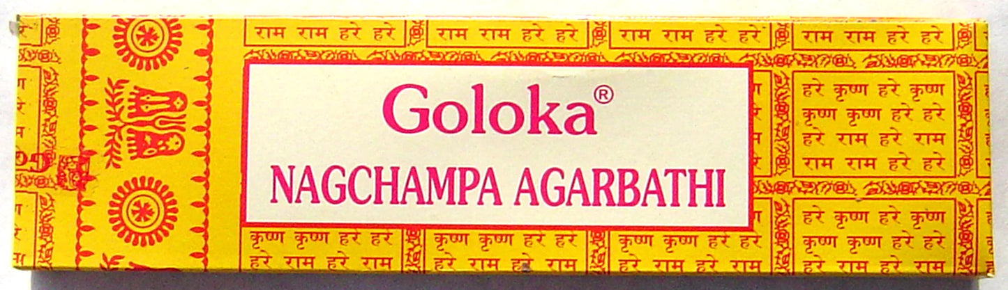 Goloka - Nag Champa, Yellow Box