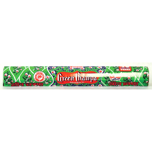 Traditional Incense Sticks - Green Champa