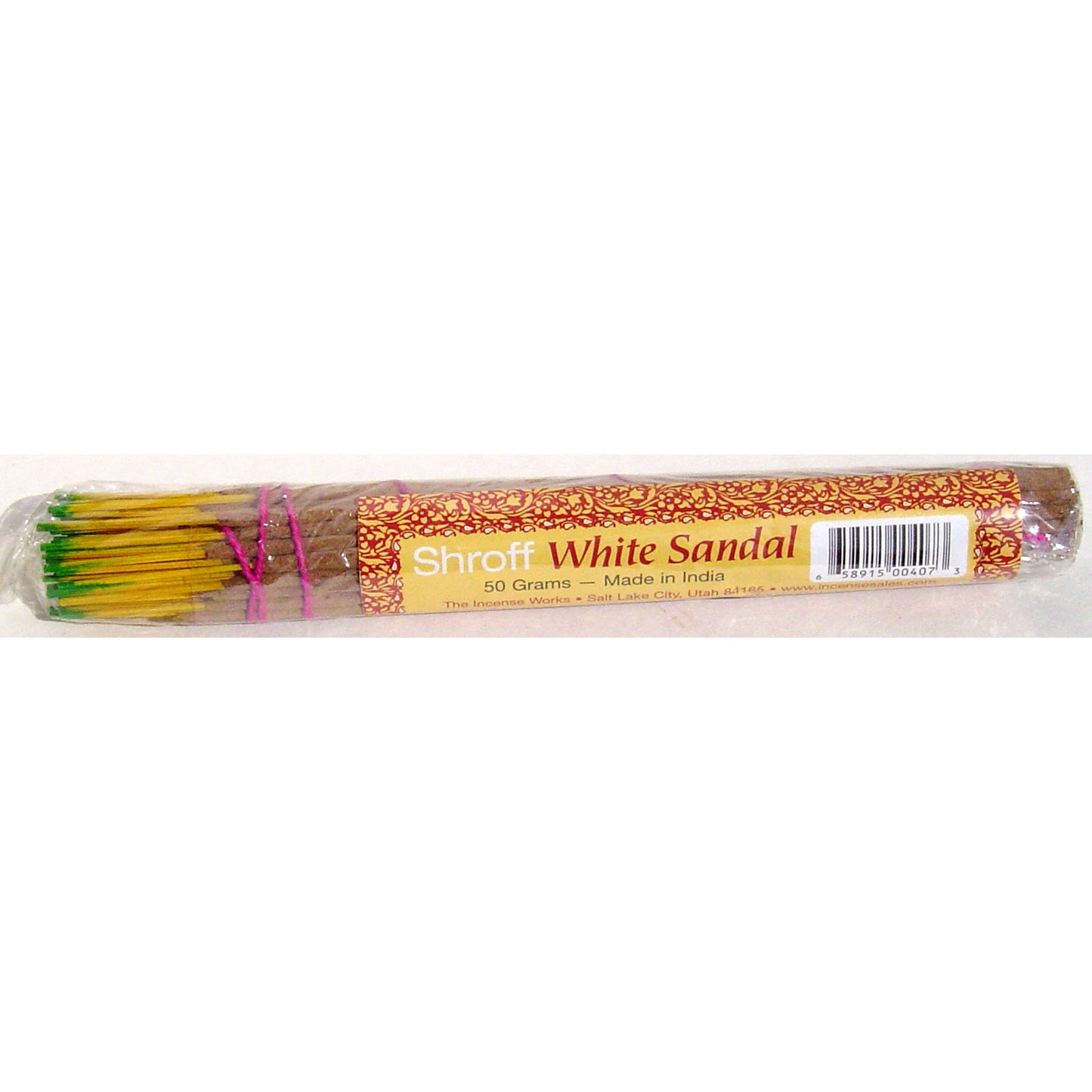 The Incense Sampler Works - Shroff, White Sandal