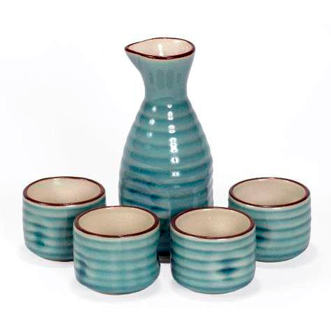 Sake Set - Blue