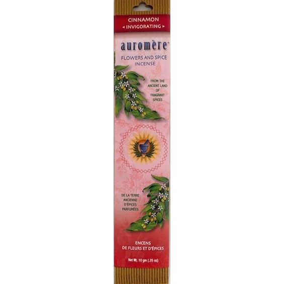 Auromere - Special Flowers & Spice, Cinnamon (Invigorating)