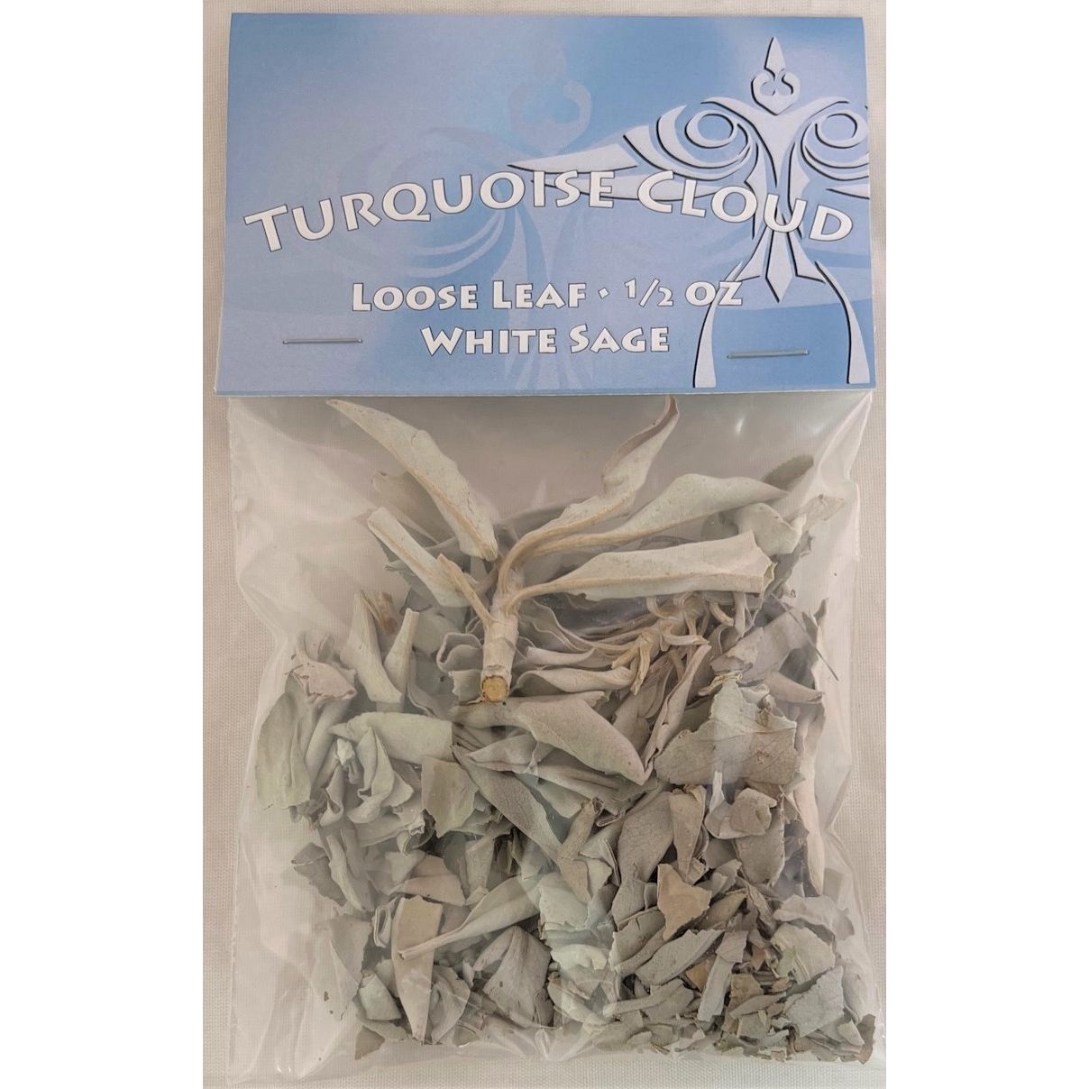 Turquoise Cloud - Loose Leaf, White Sage