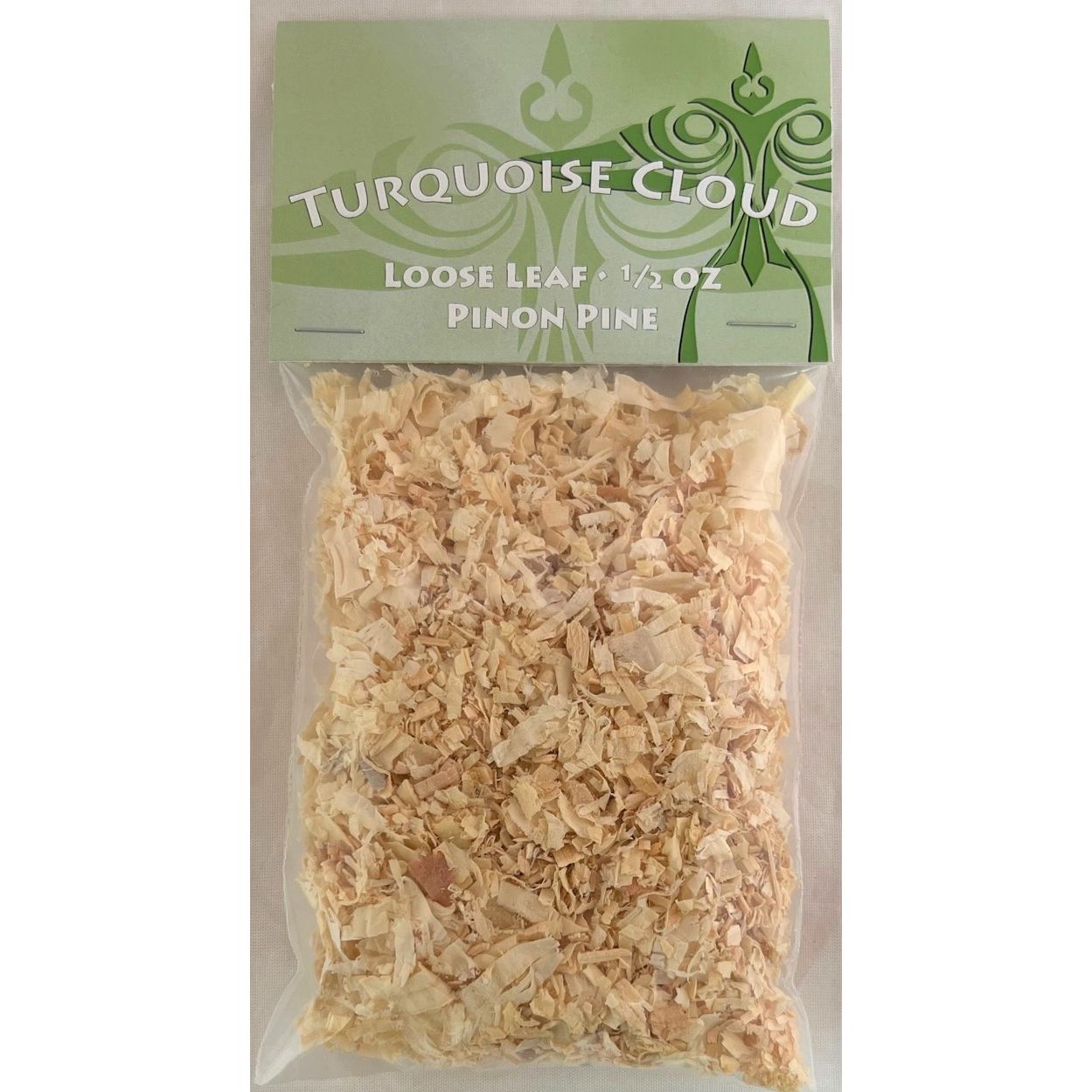 Turquoise Cloud - Loose Leaf, Pinon Pine Flakes