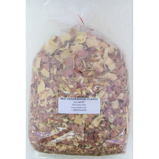 Turquoise Cloud - Loose Leaf Bulk, Red Cedarwood Flakes