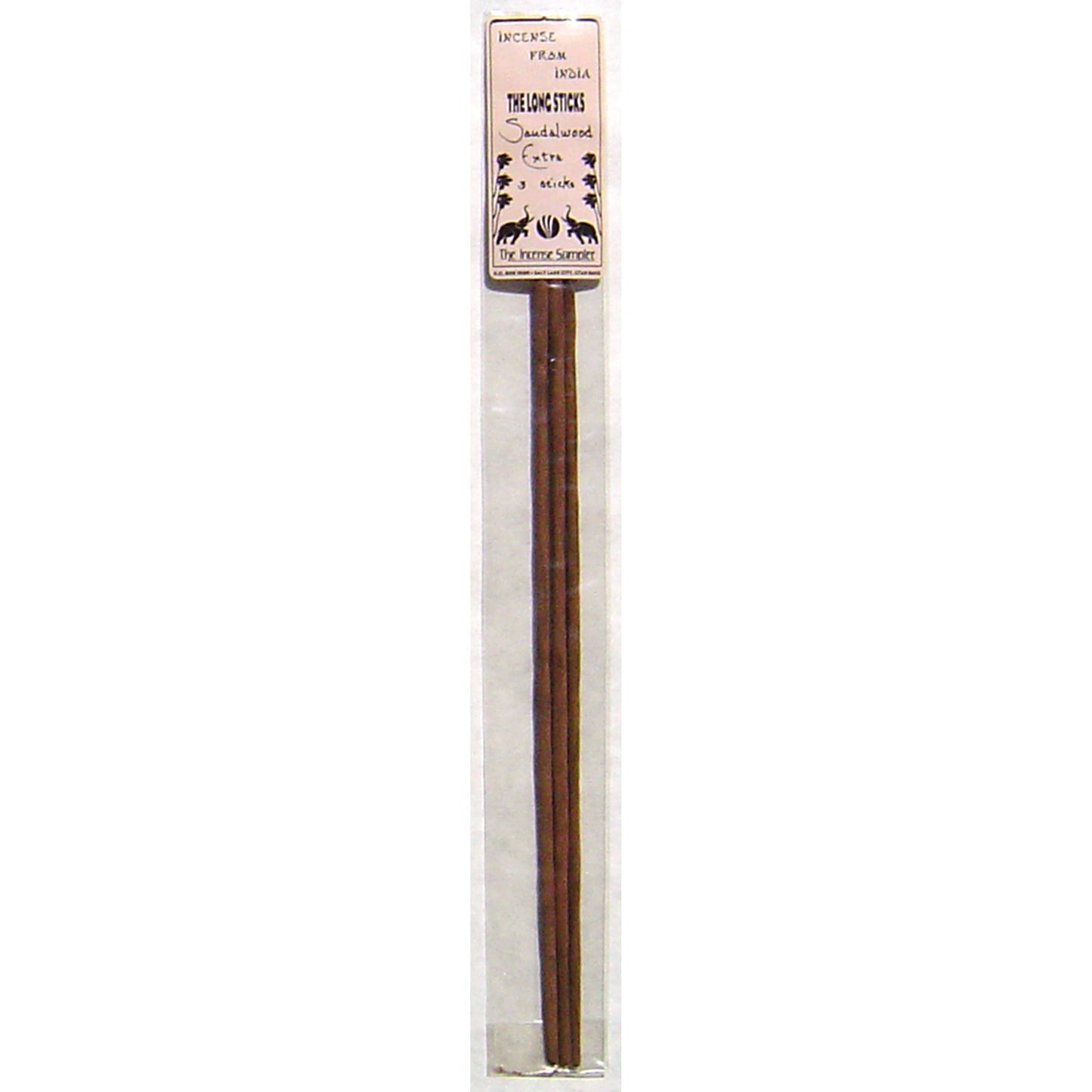 Incense From India - Sandalwood Extra, 15" Garden Sticks