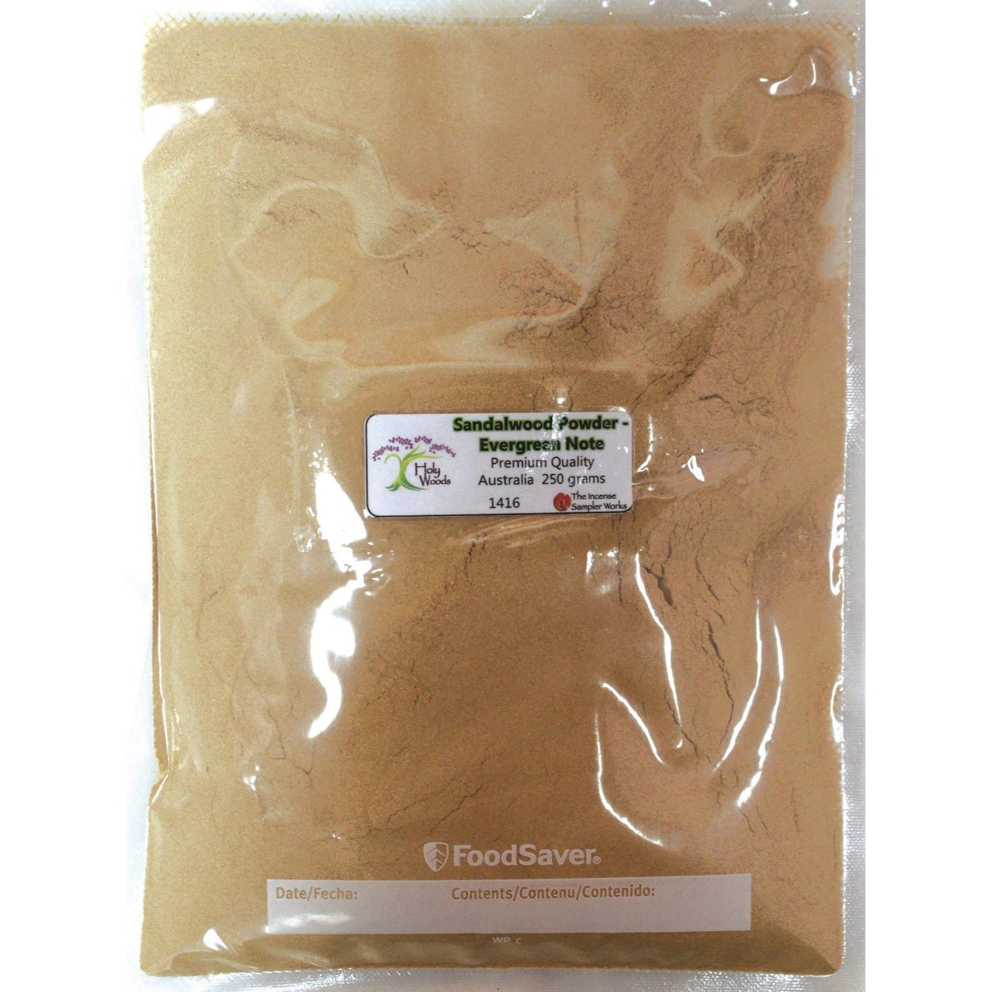 Holy Woods - Sandalwood Powder, Yellow