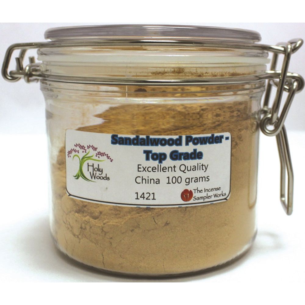 Holy Woods - Sandalwood Powder, Top Grade (Jar)