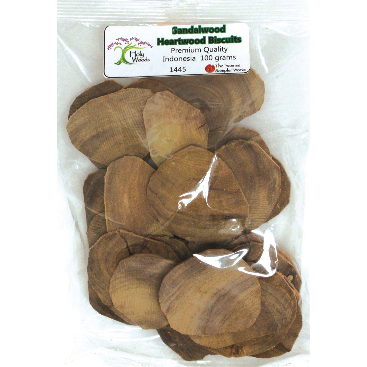 Holy Woods - Sandalwood Heartwood Biscuits, Indonesia