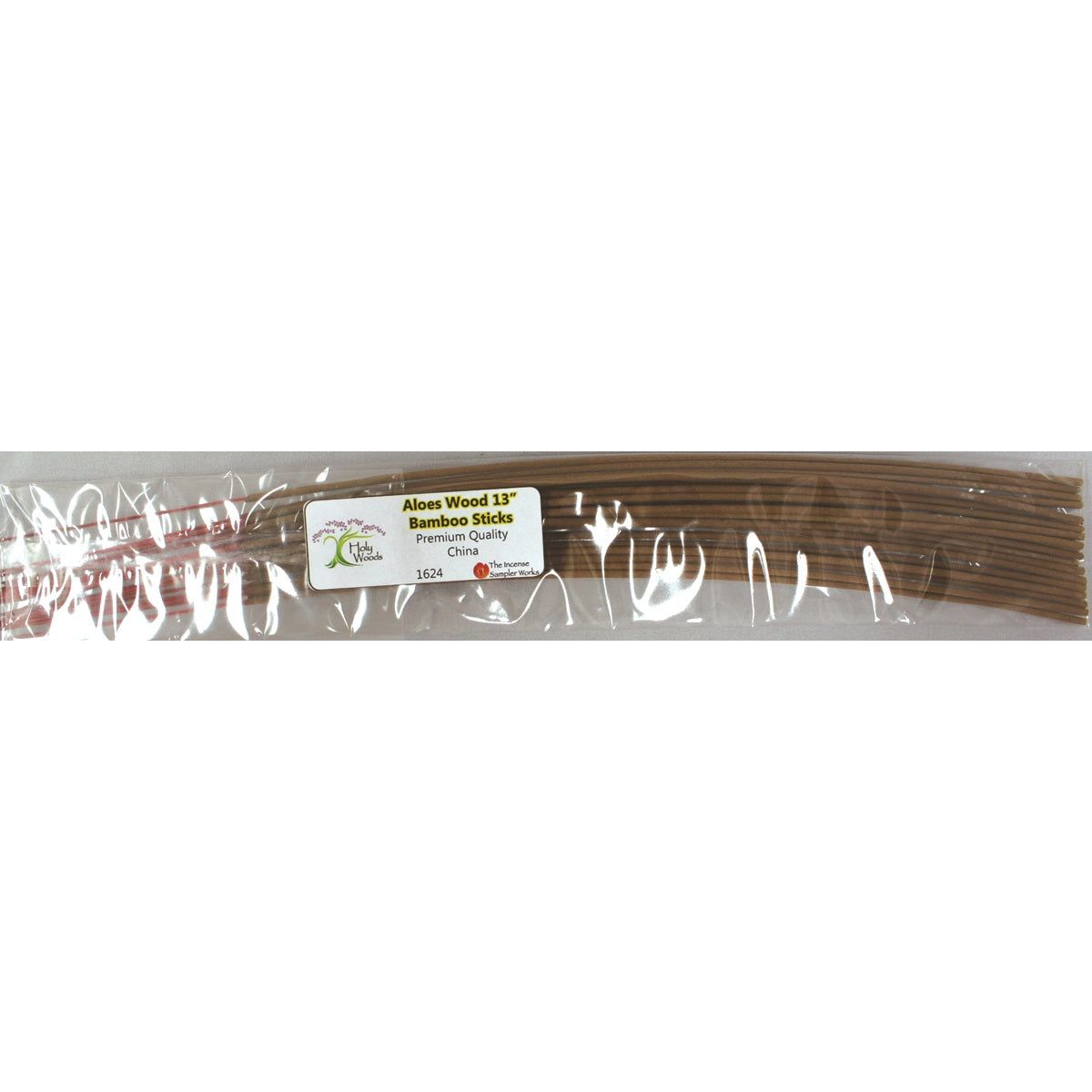 Holy Woods - Aloes Wood Bamboo Core, 13" 20 Sticks