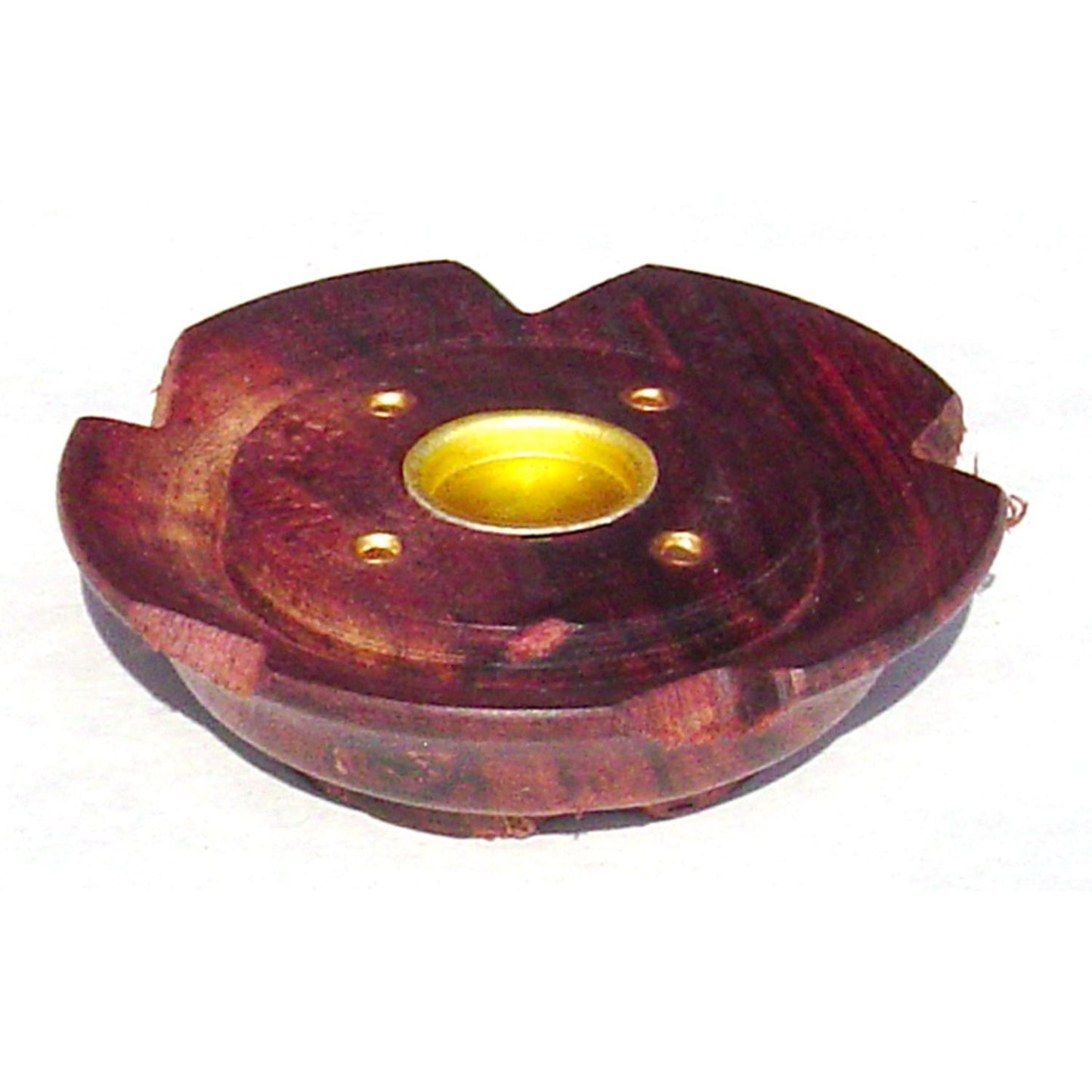 Burning Accessories - Round Wooden Blooming Flower