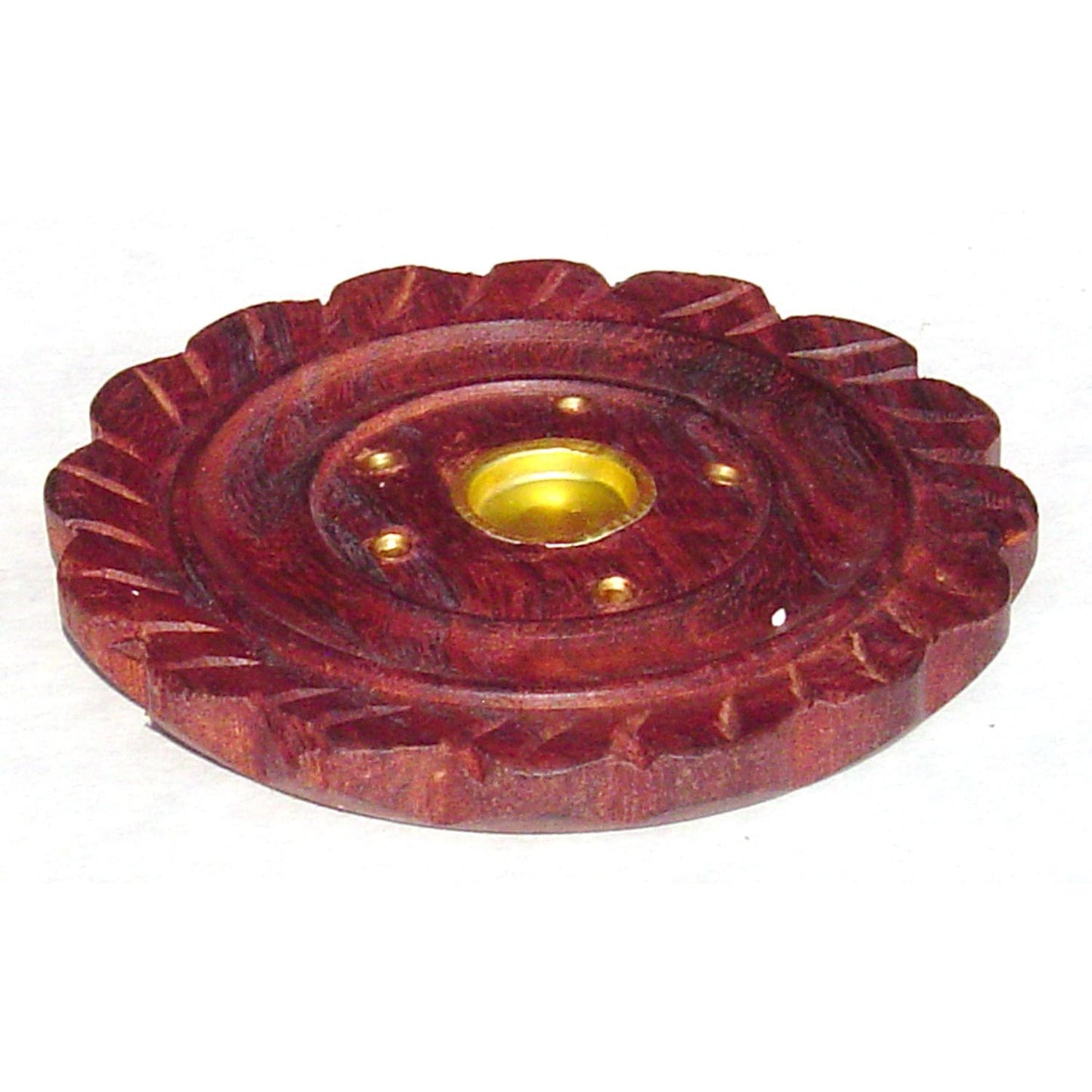 Burning Accessories - Round Wood Pressed Flower
