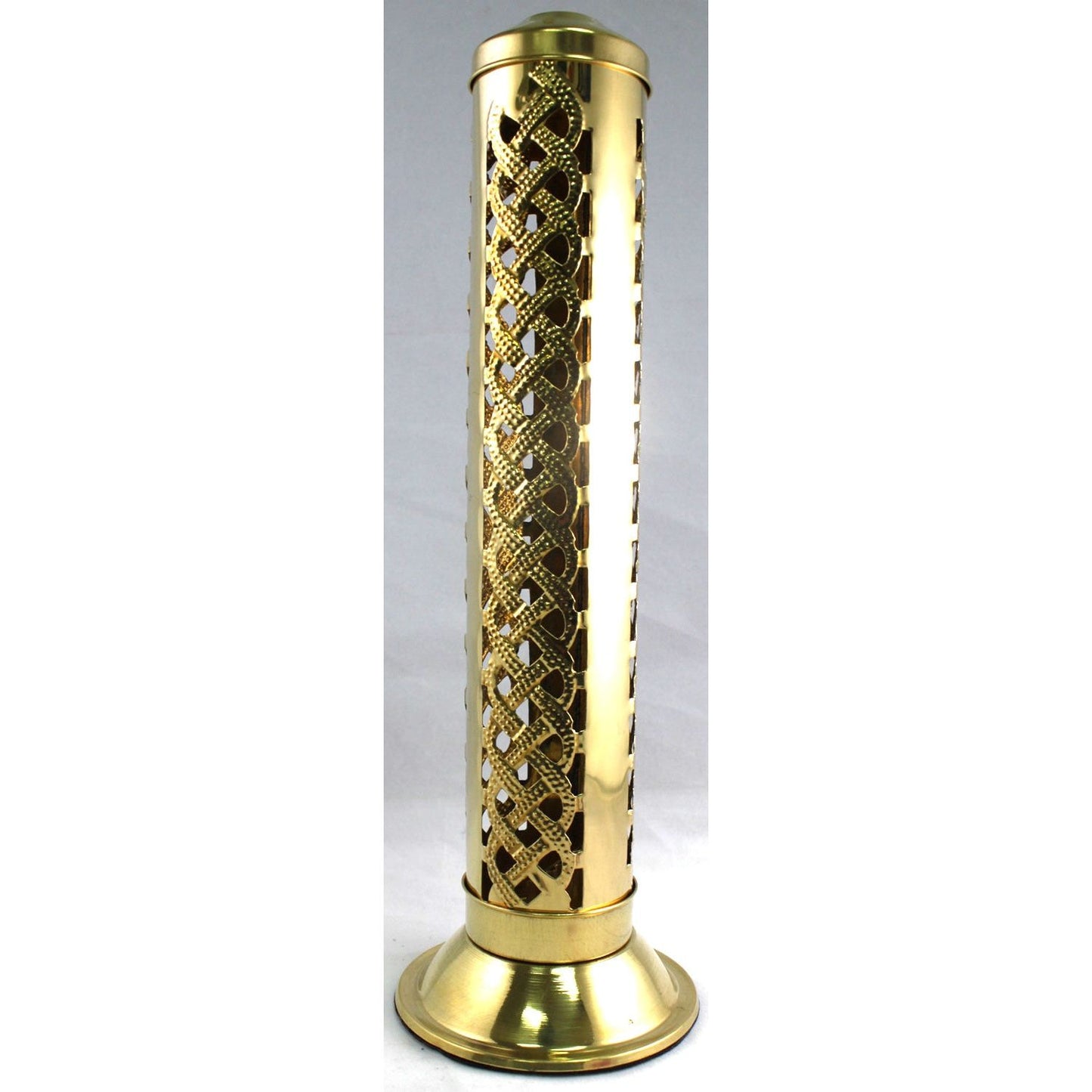 Burning Accessories - Brass Filigree Round 12" Tower