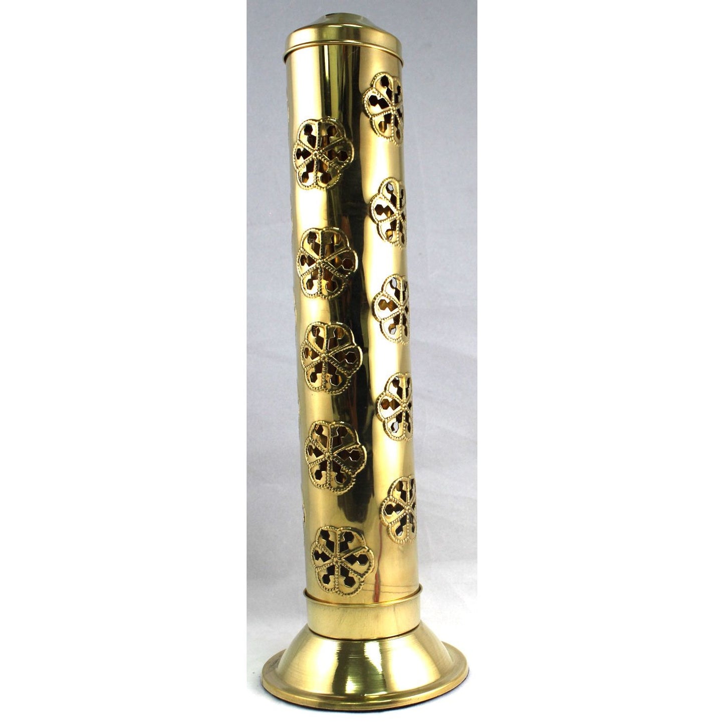Burning Accessories - Brass Filigree Round 12" Tower