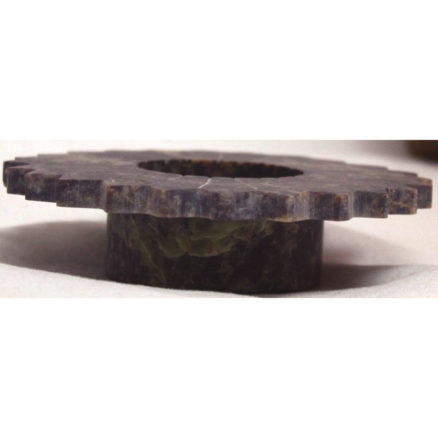 Soapstone Round Cone Plate & Tea Light Holder