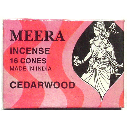 Meera Cones - Nag Champa Special Flora, Cedarwood