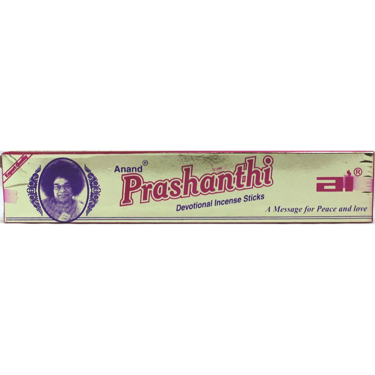 Traditional Indian Incense - Anand, Prashanthi Devotional