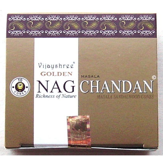 Vijayshree Cones - Golden Nag, Chandan