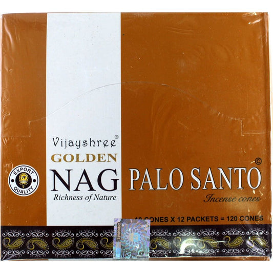 Vijayshree Cones - Golden Nag, Palo Santo