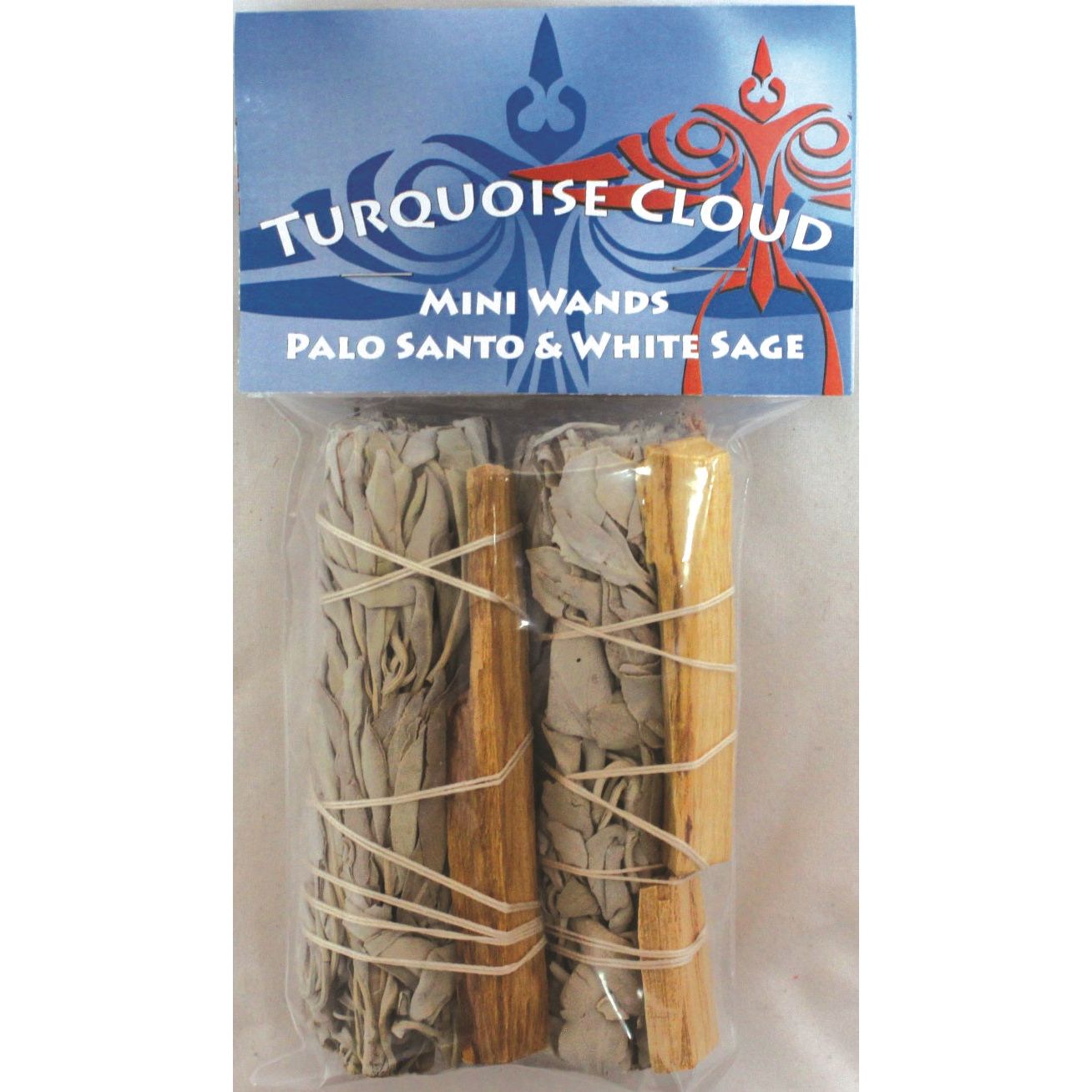 Turquoise Cloud Native American Products - Sage Wands, White Sage + Palo Santo