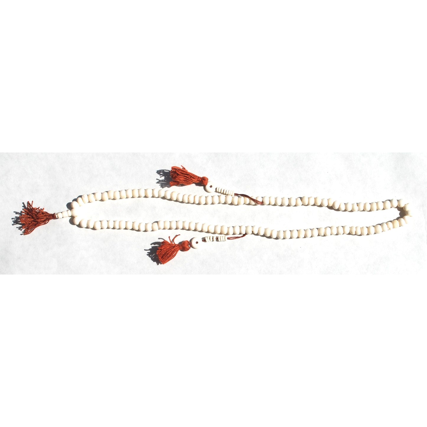Malas - White Bone Meditation 108 Beads