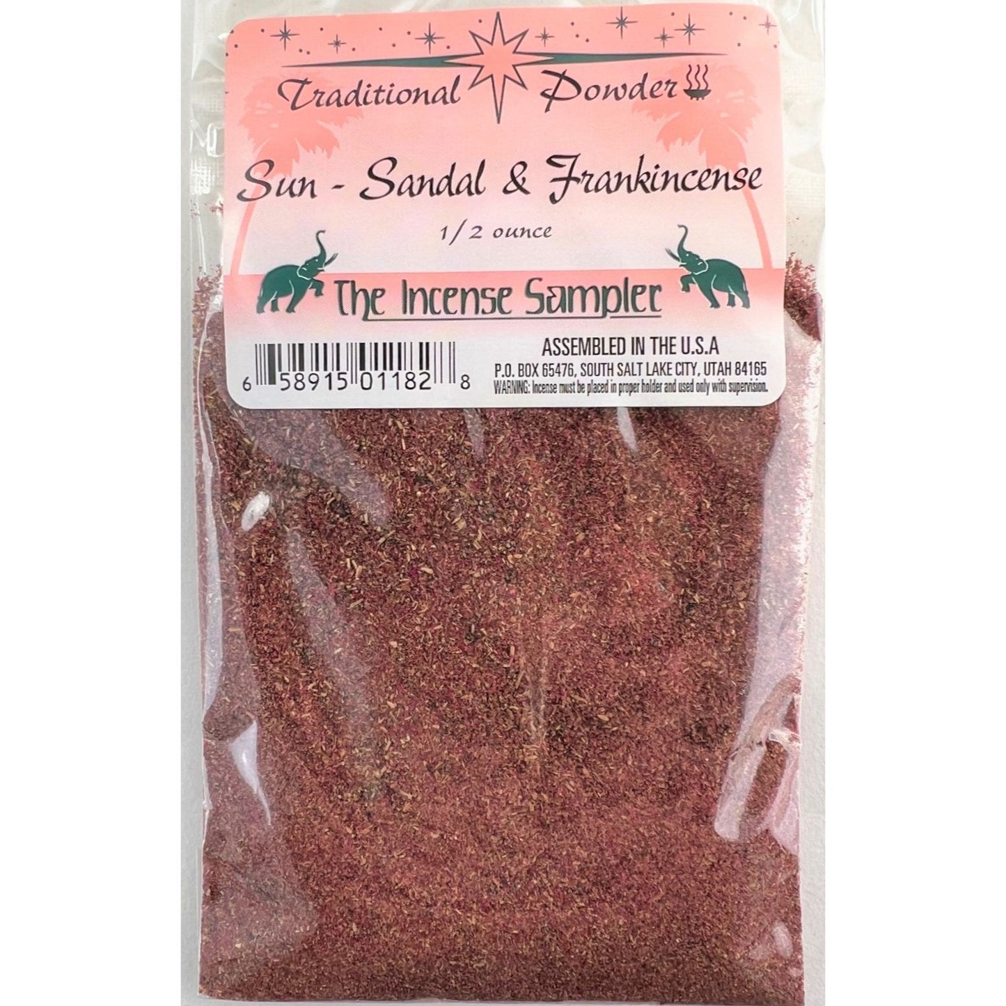 Traditional Incense - Powders, Sun
