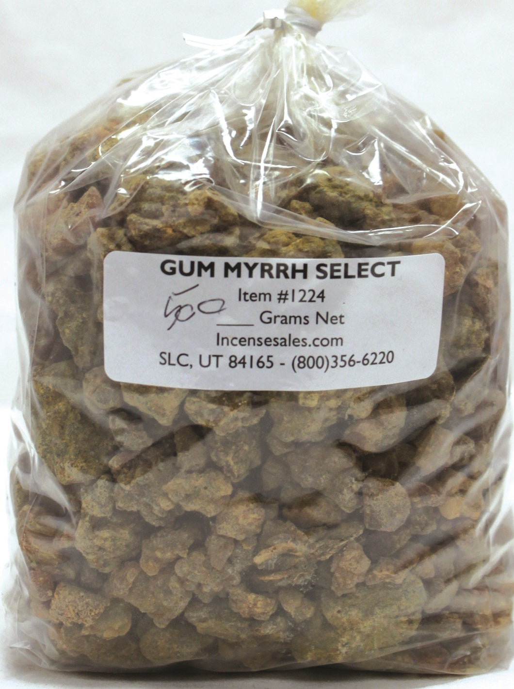 Incense Sampler Works - Bulk, Gum Myrrh Select