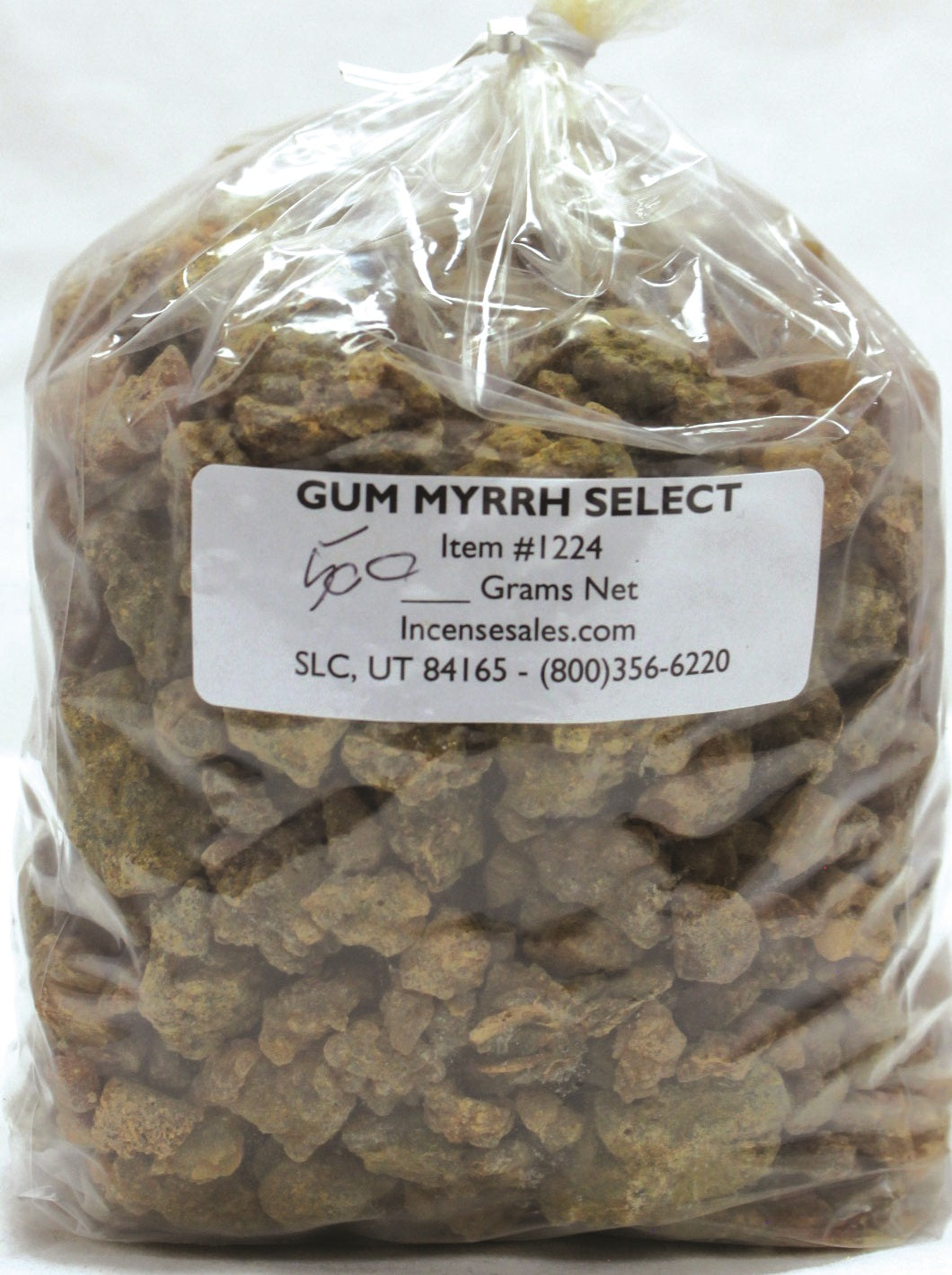 Incense Sampler Works - Gum Myrrh Select Resin, Bulk