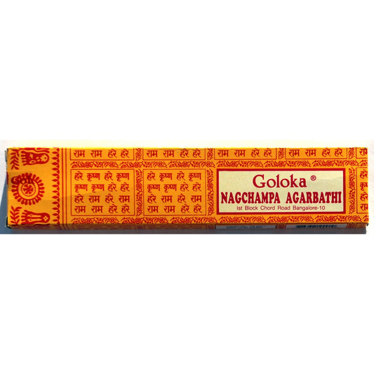 Goloka Nag Champa - Yellow Box