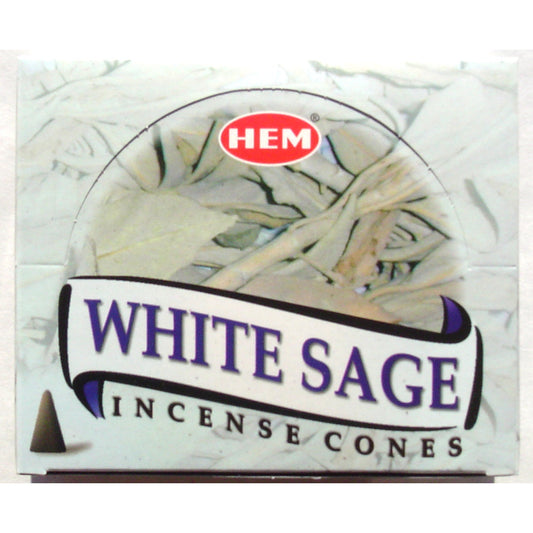 White Sage Cones