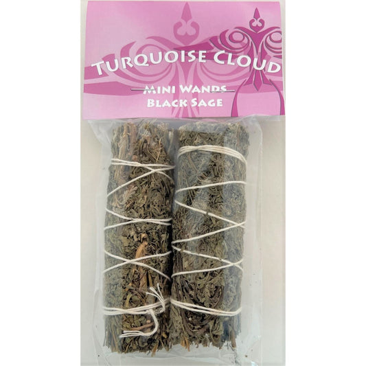 Turquoise Cloud Native American Products - Sage Wands, Black Sage
