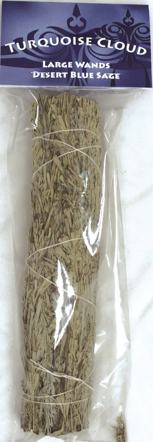 Turquoise Cloud Native American Products - Sage Wands, Desert Blue Sage