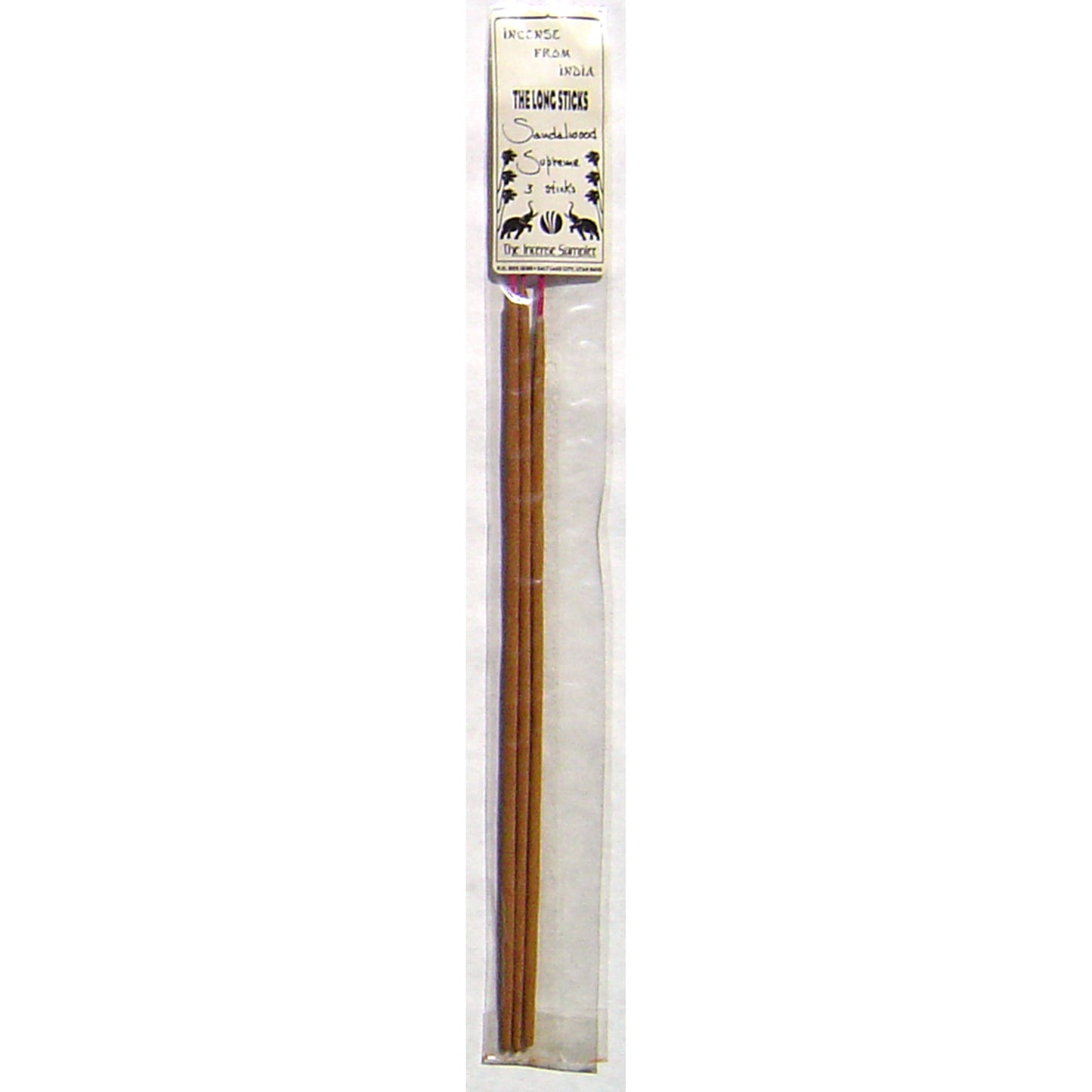 Incense From India - Sandalwood Supreme, 15" Garden Sticks