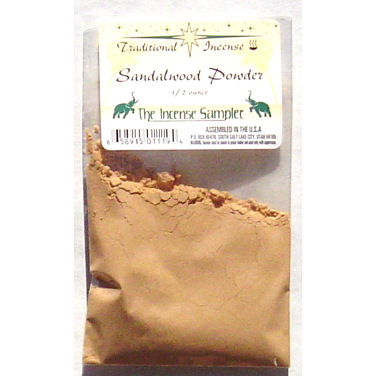 Traditional Incense - Powders, Sandalwood Powder, Premium Quality