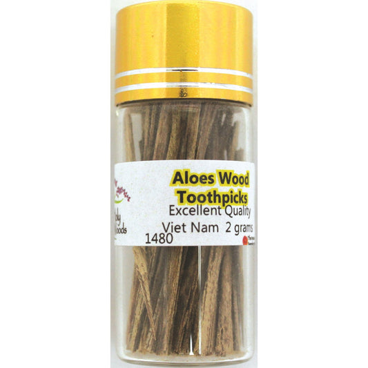 Aloes Wood (Thin Sticks) Tooth Picks