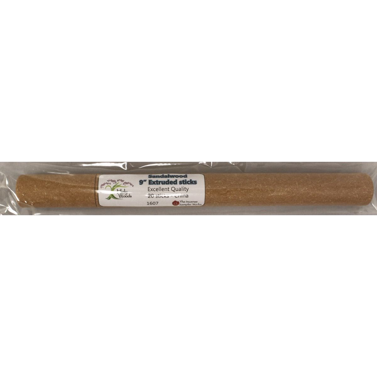 Holy Woods - Sandalwood Extruded Sticks, 9"