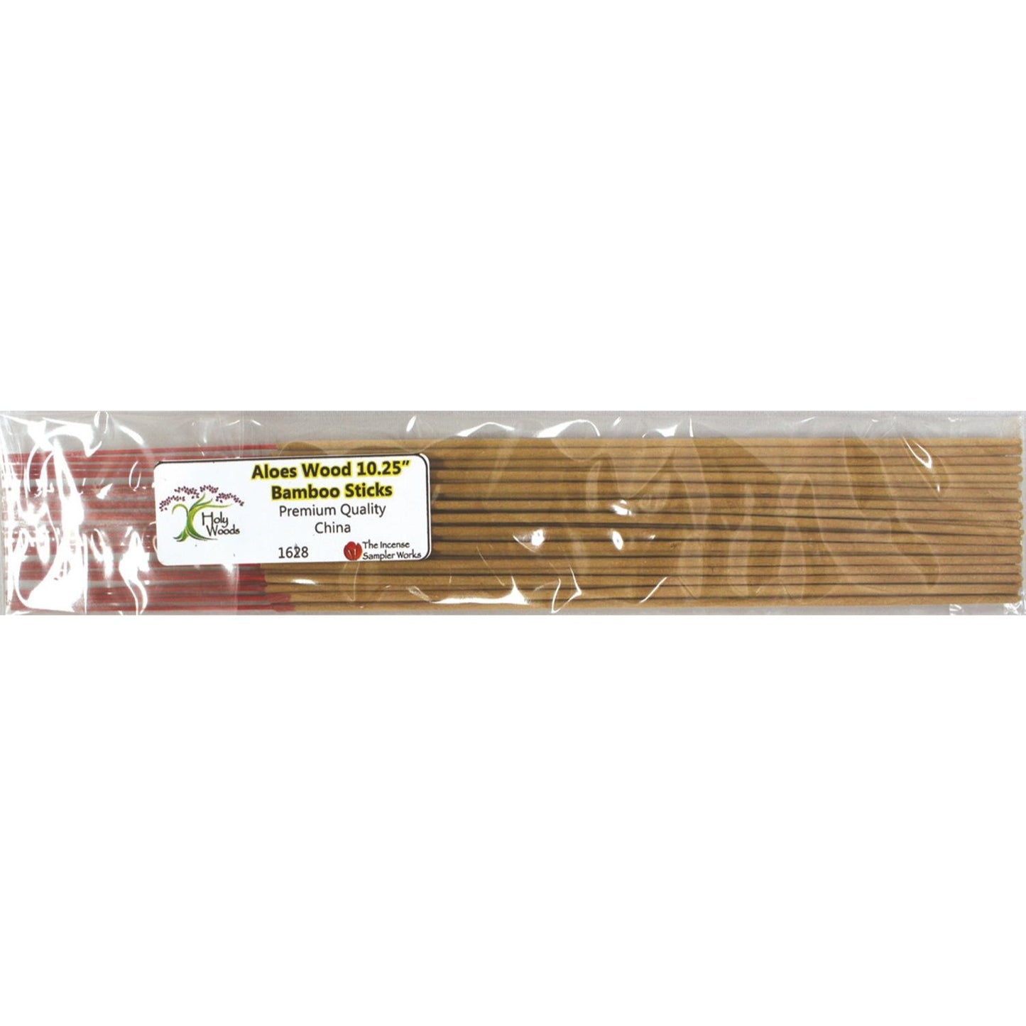 The Incense Sampler Works Holy Woods - Aloes Wood Bamboo Core, 10.25" 20 Sticks