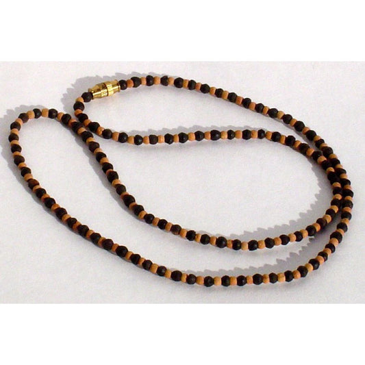 Sandalwood & Ebony (Abniwood) 2mm with Clasp