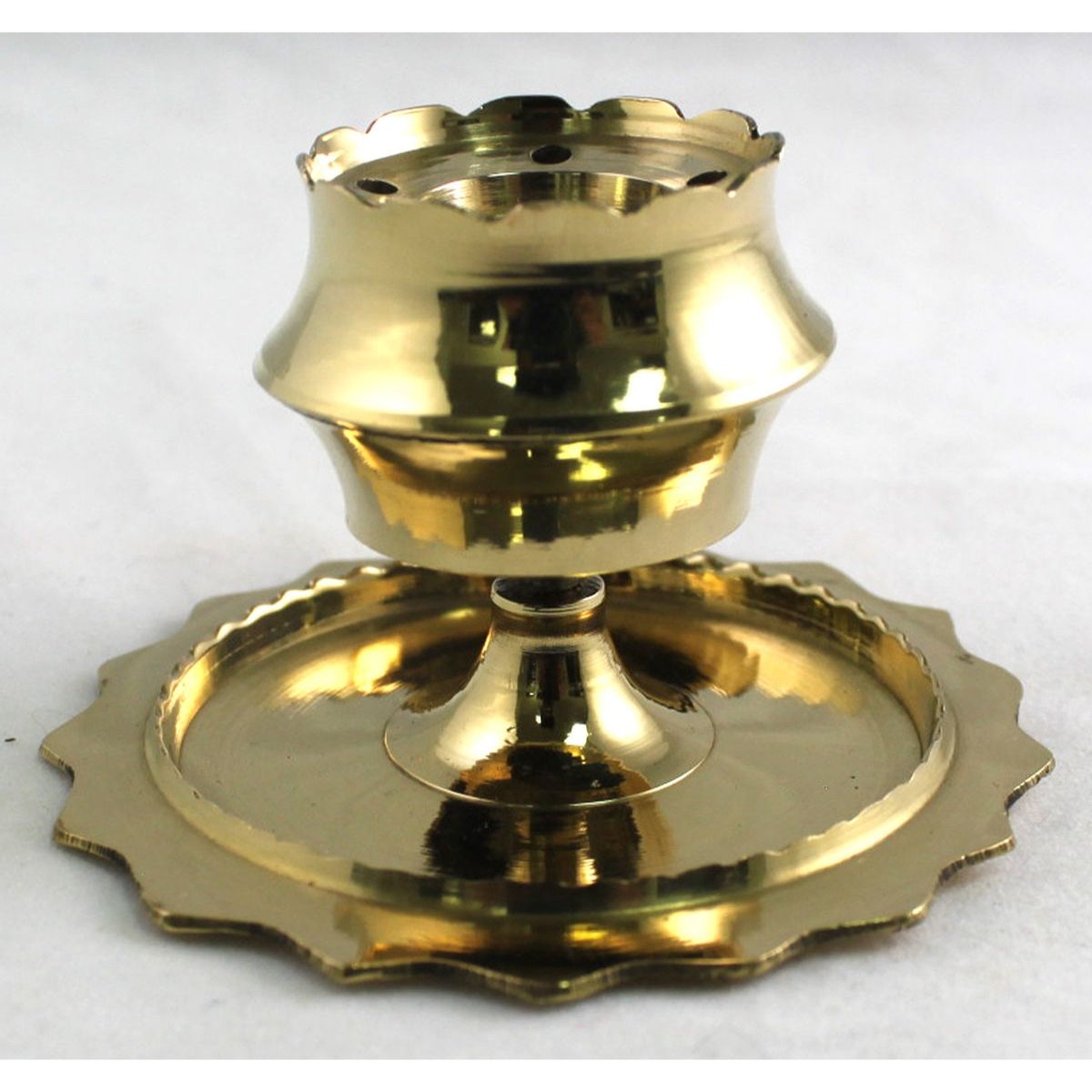 Brass Sun Pedestal