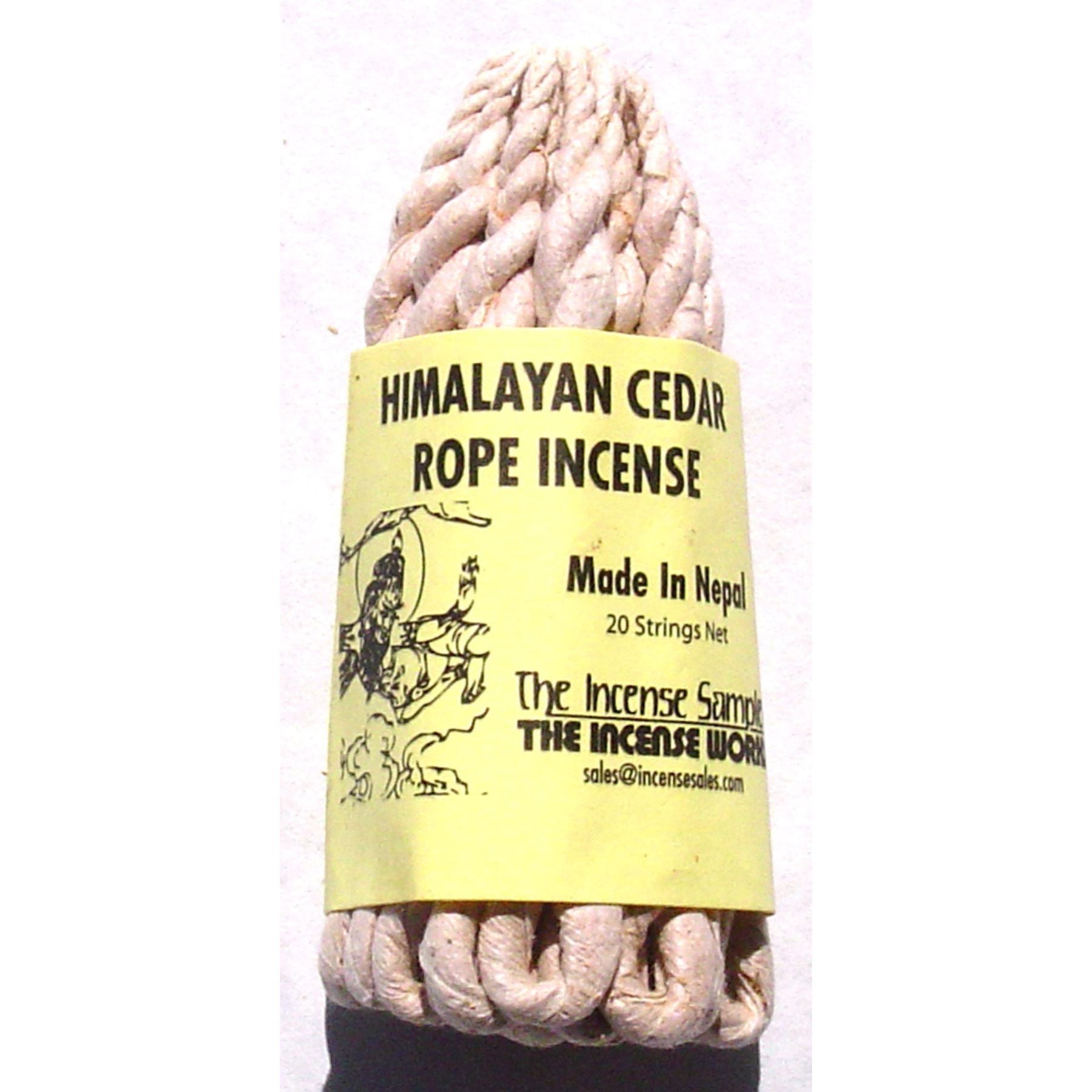 Tibetan - Himalayan Cedar Rope Incense – The Incense Guru