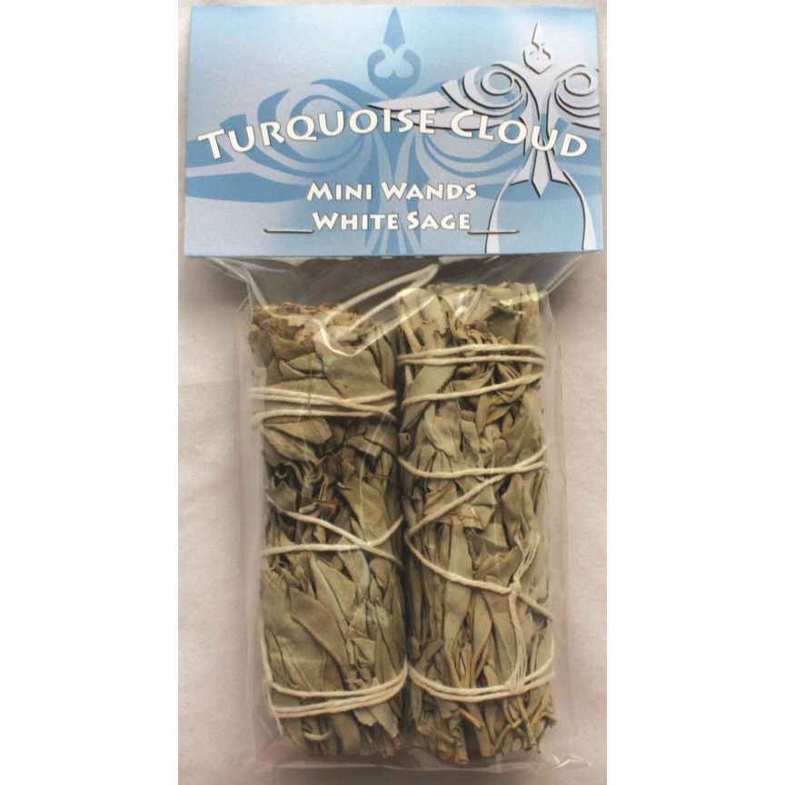 Turquoise Cloud Native American Products - Sage Wands, White Sage