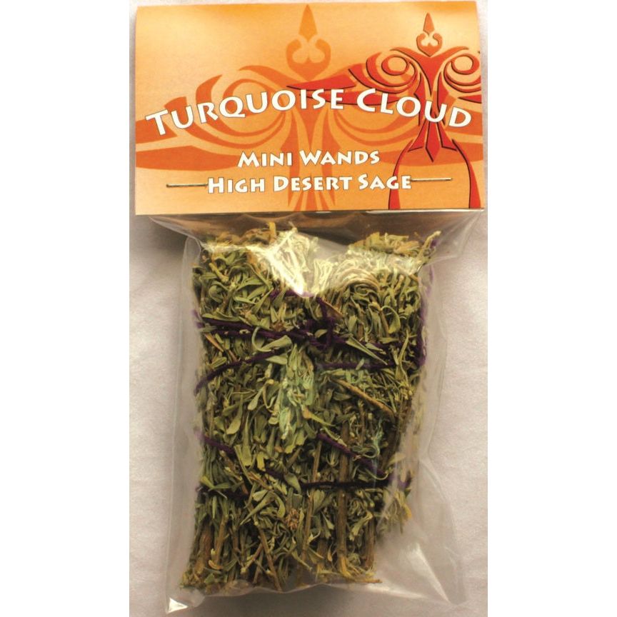 Turquoise Cloud Native American Products - Sage Wands, High Desert Sage