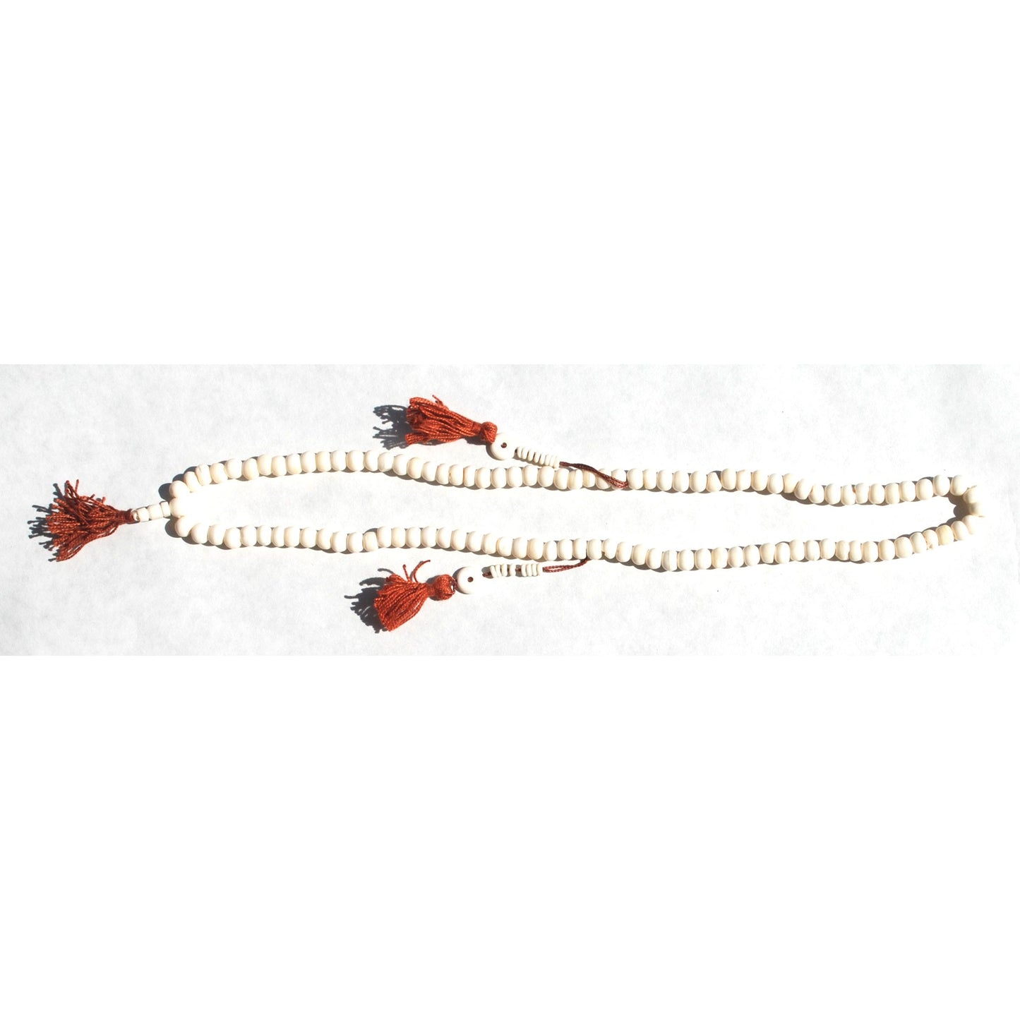 White Bone Meditation 108 Beads